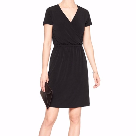 Banana Republic Floral Print Faux Wrap Dress - Picture 5 of 5